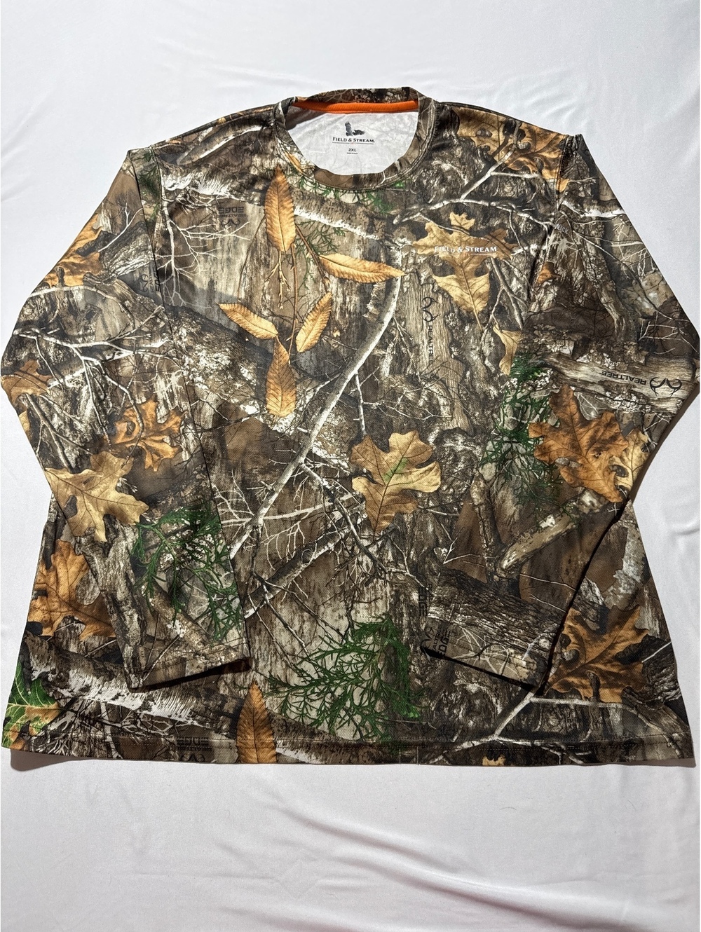 Field & Stream Realtree Camo Long Sleeve Shirt 2XL - Nature,